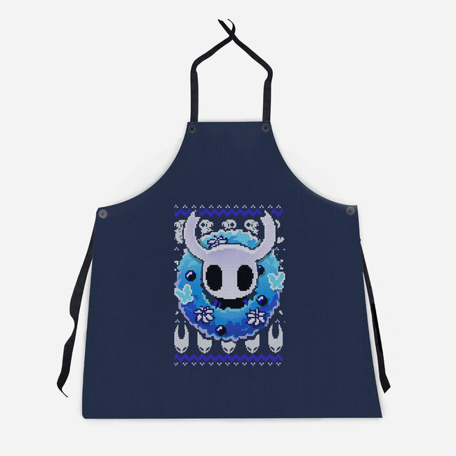 Hollow Christmas Night-Unisex-Kitchen-Apron-BlancaVidal