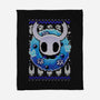 Hollow Christmas Night-None-Fleece-Blanket-BlancaVidal