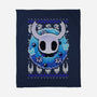 Hollow Christmas Night-None-Fleece-Blanket-BlancaVidal