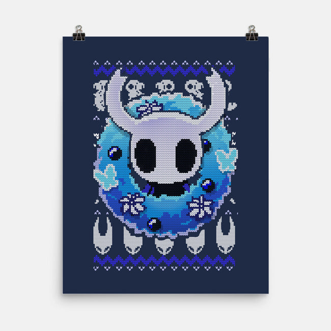 Hollow Christmas Night-None-Matte-Poster-BlancaVidal