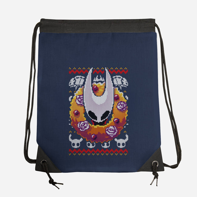 Silk Christmas Night-None-Drawstring-Bag-BlancaVidal