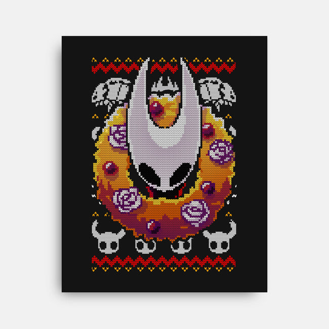 Silk Christmas Night-None-Stretched-Canvas-BlancaVidal