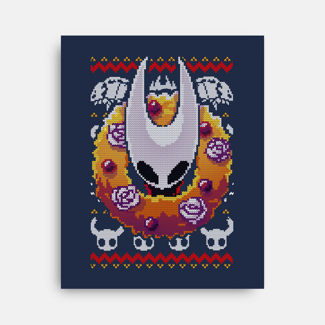 Silk Christmas Night-None-Stretched-Canvas-BlancaVidal