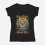 Good Boy-Womens-V-Neck-Tee-BlancaVidal