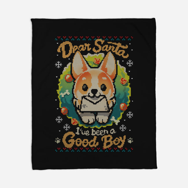 Good Boy-None-Fleece-Blanket-BlancaVidal