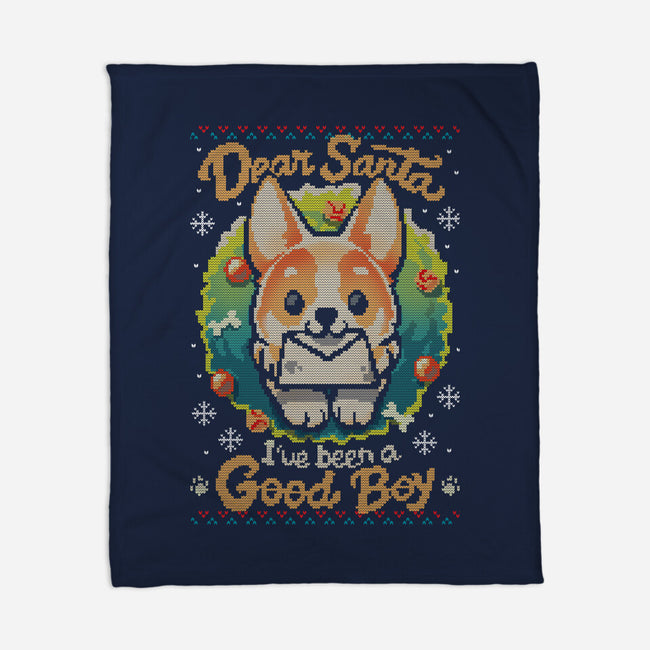 Good Boy-None-Fleece-Blanket-BlancaVidal