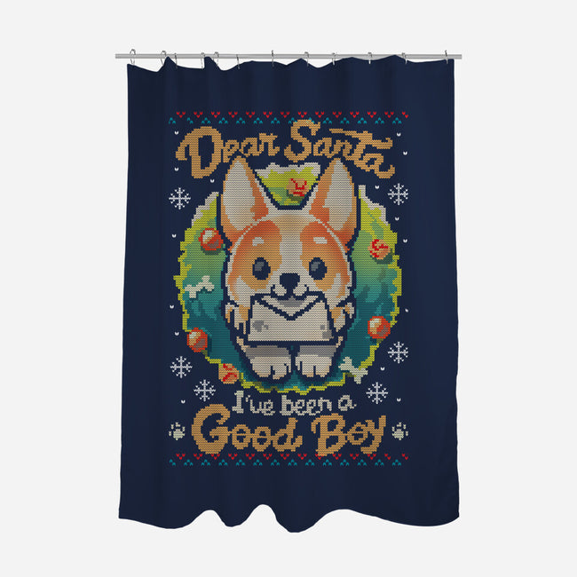 Good Boy-None-Polyester-Shower Curtain-BlancaVidal