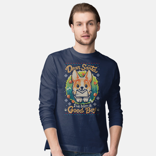 Good Boy-Mens-Long Sleeved-Tee-BlancaVidal