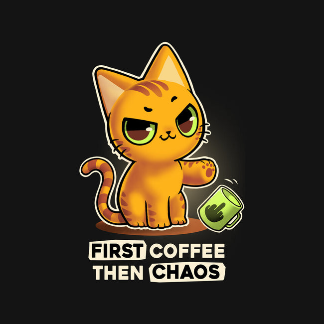 Coffee And Chaos-Youth-Crew Neck-Sweatshirt-BlancaVidal