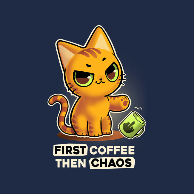 Coffee And Chaos-None-Adjustable Tote-Bag-BlancaVidal