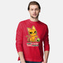 Coffee And Chaos-Mens-Long Sleeved-Tee-BlancaVidal