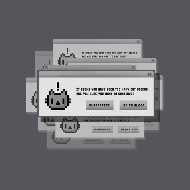 Alert Cat-None-Glossy-Sticker-BlancaVidal