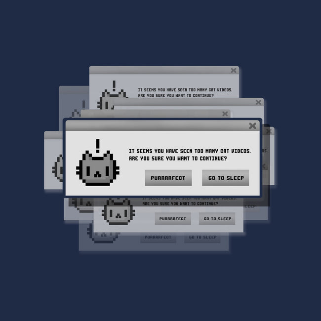 Alert Cat-None-Glossy-Sticker-BlancaVidal