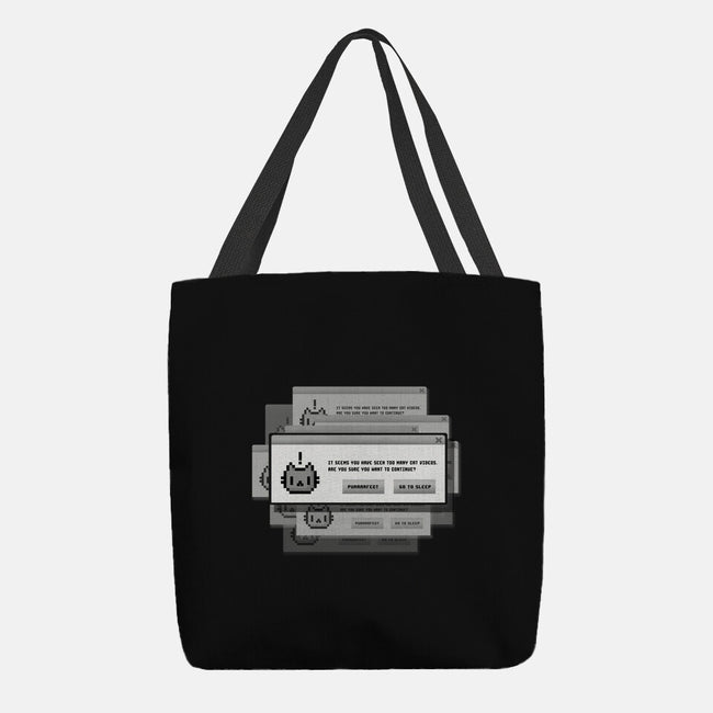 Alert Cat-None-Basic Tote-Bag-BlancaVidal