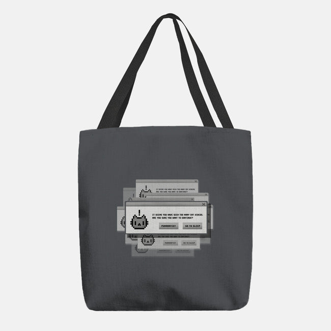 Alert Cat-None-Basic Tote-Bag-BlancaVidal