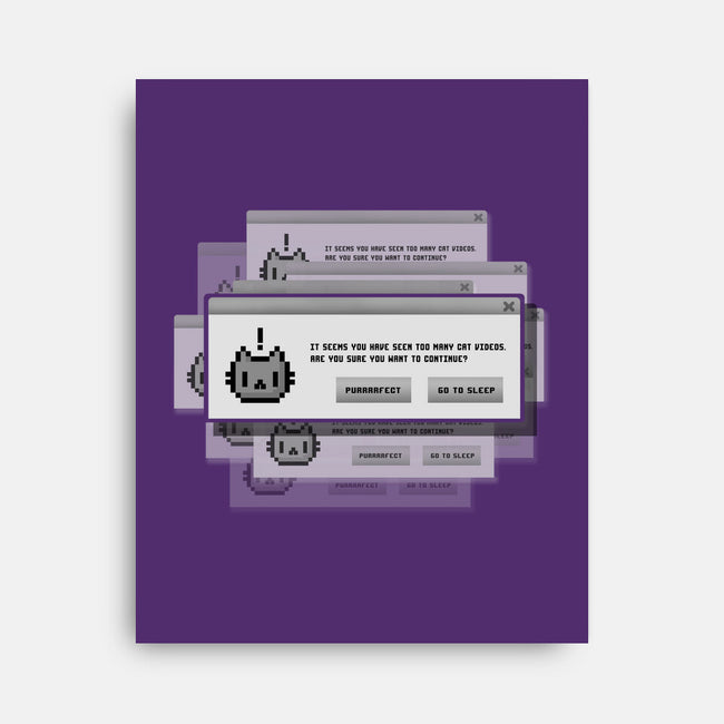 Alert Cat-None-Stretched-Canvas-BlancaVidal