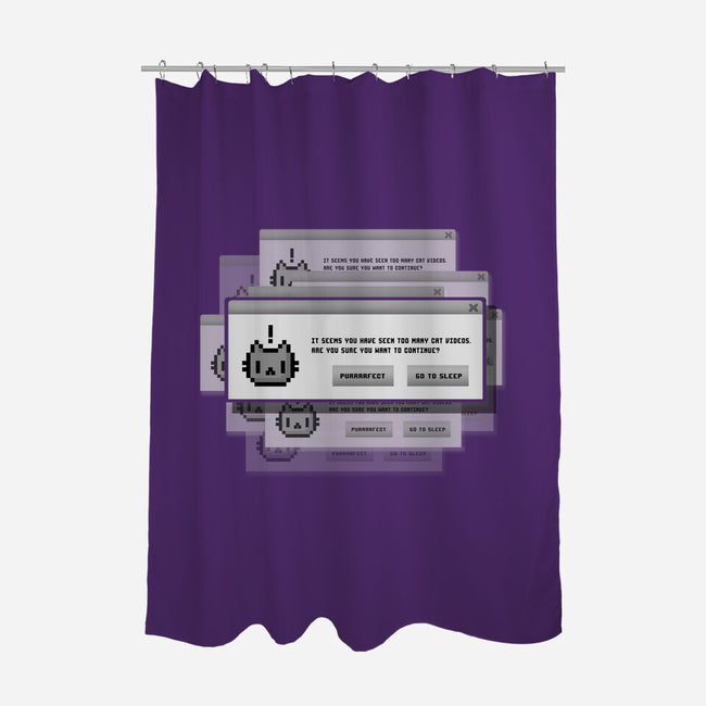 Alert Cat-None-Polyester-Shower Curtain-BlancaVidal