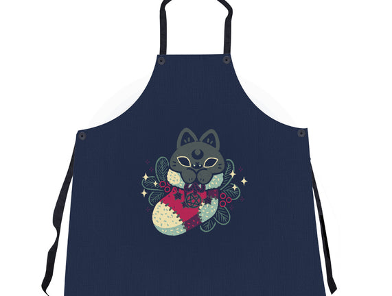 Gothic Cat Christmas Stocking