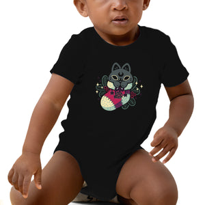 Gothic Cat Christmas Stocking