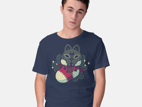 Gothic Cat Christmas Stocking