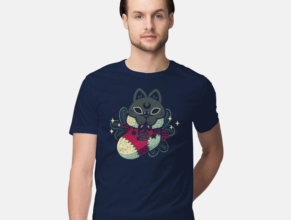 Gothic Cat Christmas Stocking