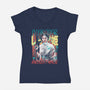 Resistance-Womens-V-Neck-Tee-zascanauta