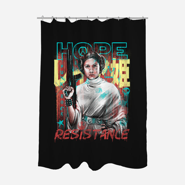 Resistance-None-Polyester-Shower Curtain-zascanauta