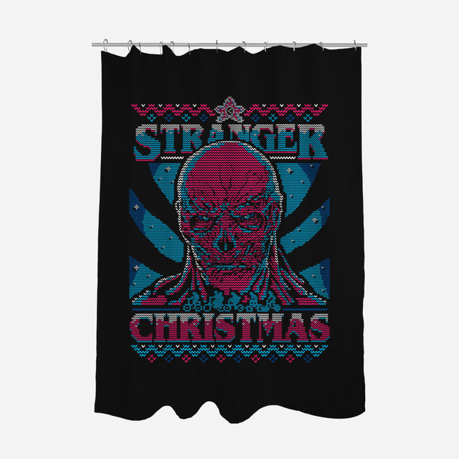 Stranger Ugly Christmas-None-Polyester-Shower Curtain-Getsousa!
