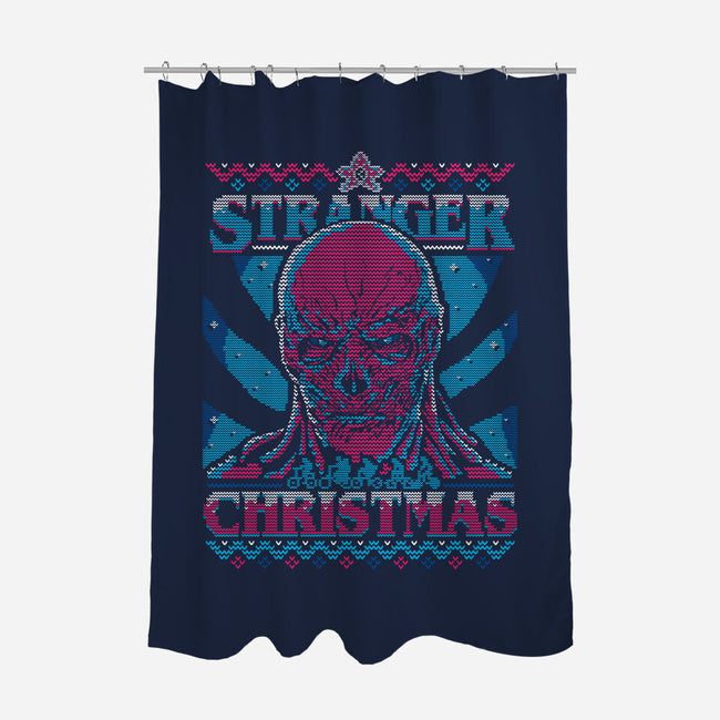Stranger Ugly Christmas-None-Polyester-Shower Curtain-Getsousa!