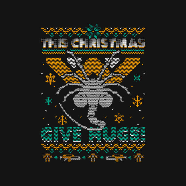 Ugly Christmas Hugs-None-Drawstring-Bag-Getsousa!