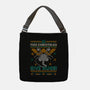 Ugly Christmas Hugs-None-Adjustable Tote-Bag-Getsousa!