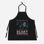 Scary Ugly Christmas-Unisex-Kitchen-Apron-Getsousa!