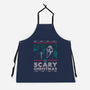 Scary Ugly Christmas-Unisex-Kitchen-Apron-Getsousa!