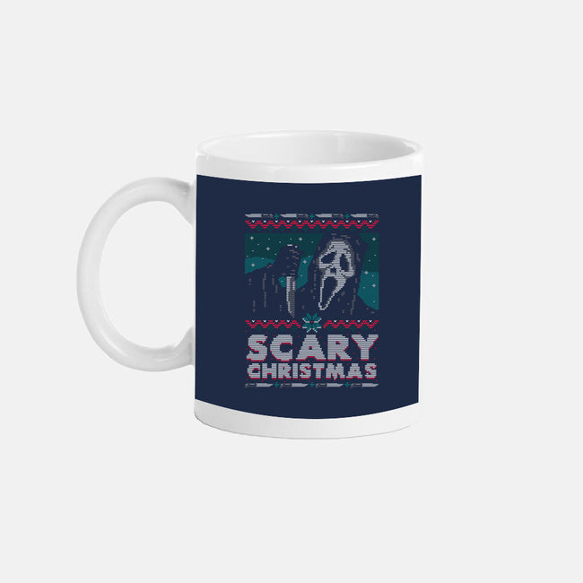 Scary Ugly Christmas-None-Mug-Drinkware-Getsousa!