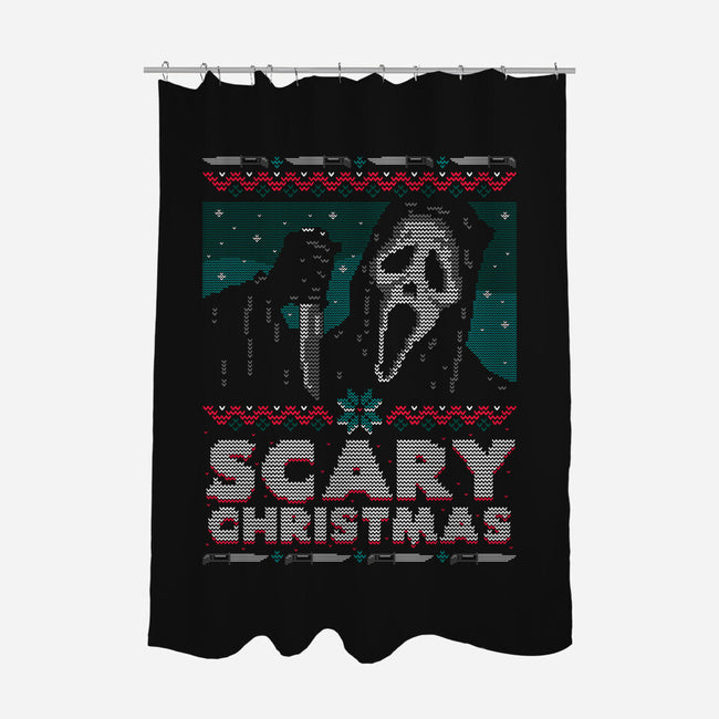 Scary Ugly Christmas-None-Polyester-Shower Curtain-Getsousa!