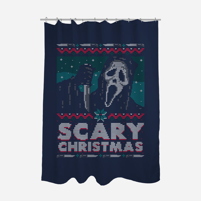 Scary Ugly Christmas-None-Polyester-Shower Curtain-Getsousa!