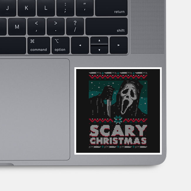 Scary Ugly Christmas-None-Glossy-Sticker-Getsousa!