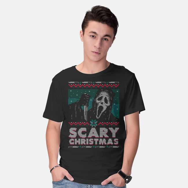 Scary Ugly Christmas-Mens-Basic-Tee-Getsousa!