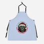 Merry With A Pinch Of Scary-Unisex-Kitchen-Apron-glitchygorilla