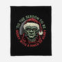 Merry With A Pinch Of Scary-None-Fleece-Blanket-glitchygorilla