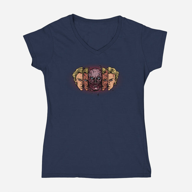 Stranger Transformation-Womens-V-Neck-Tee-AndreusD