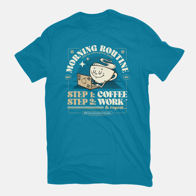 Morning Routine-Womens-Basic-Tee-StudioM6