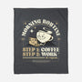 Morning Routine-None-Fleece-Blanket-StudioM6