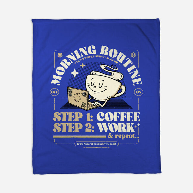 Morning Routine-None-Fleece-Blanket-StudioM6