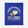 Morning Routine-None-Fleece-Blanket-StudioM6