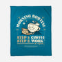 Morning Routine-None-Fleece-Blanket-StudioM6