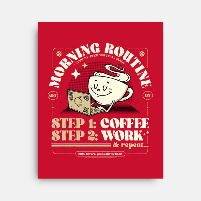 Morning Routine-None-Stretched-Canvas-StudioM6