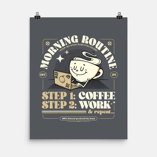 Morning Routine-None-Matte-Poster-StudioM6