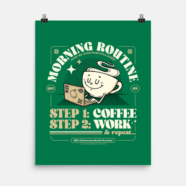Morning Routine-None-Matte-Poster-StudioM6