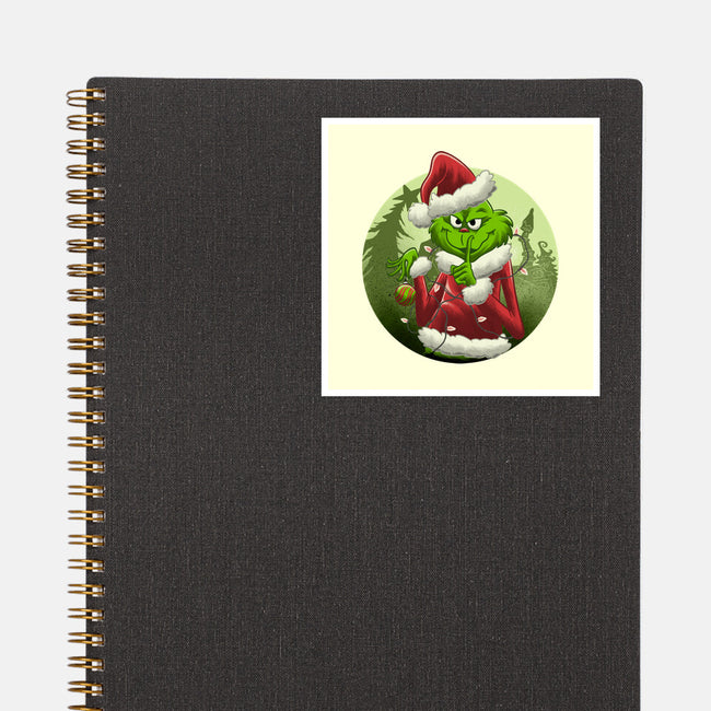 Christmas Stealer-None-Glossy-Sticker-rmatix